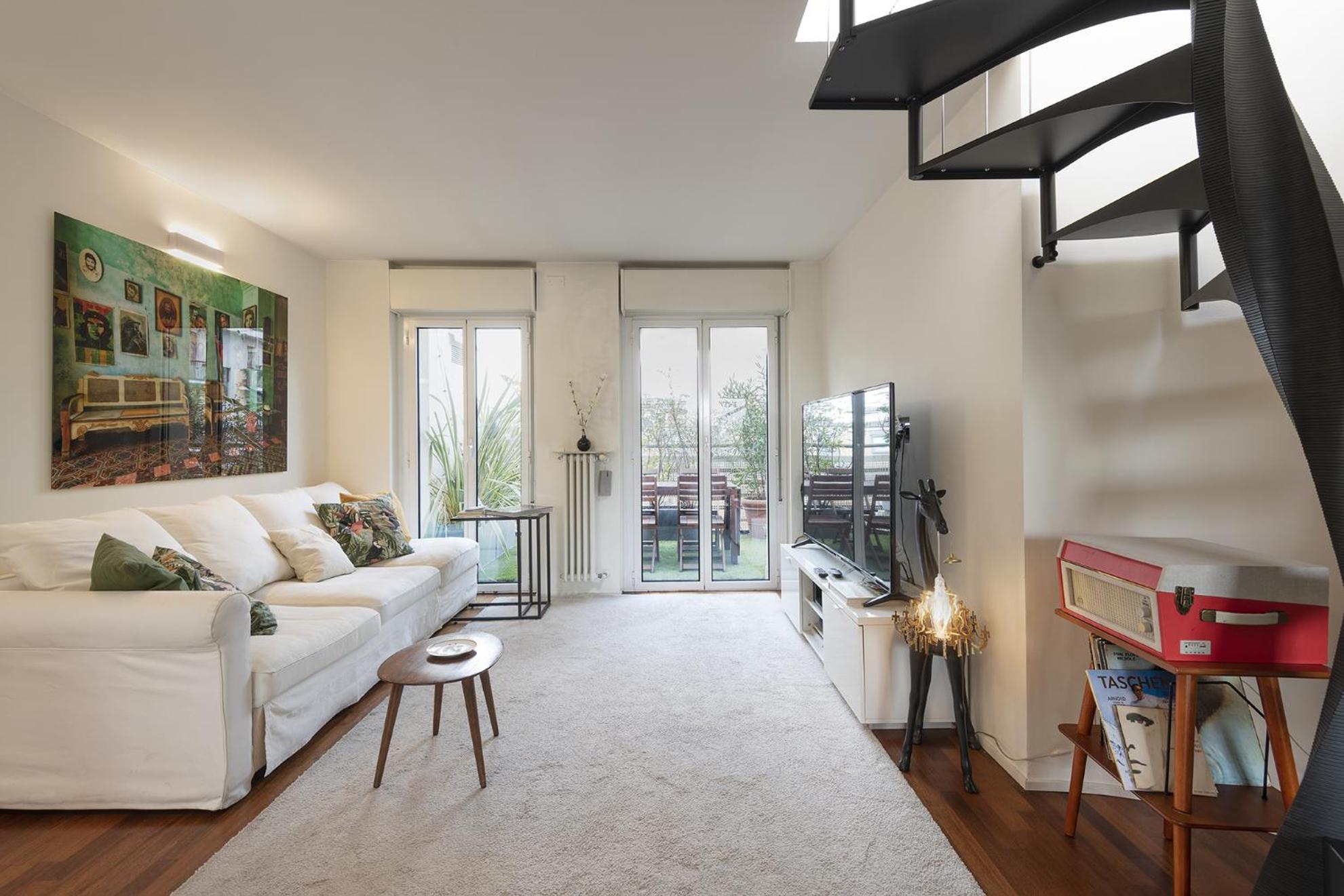 Giresio 41 - Your Penthouse With Rooftop Garden In Milano Navigli - Wifi Dış mekan fotoğraf