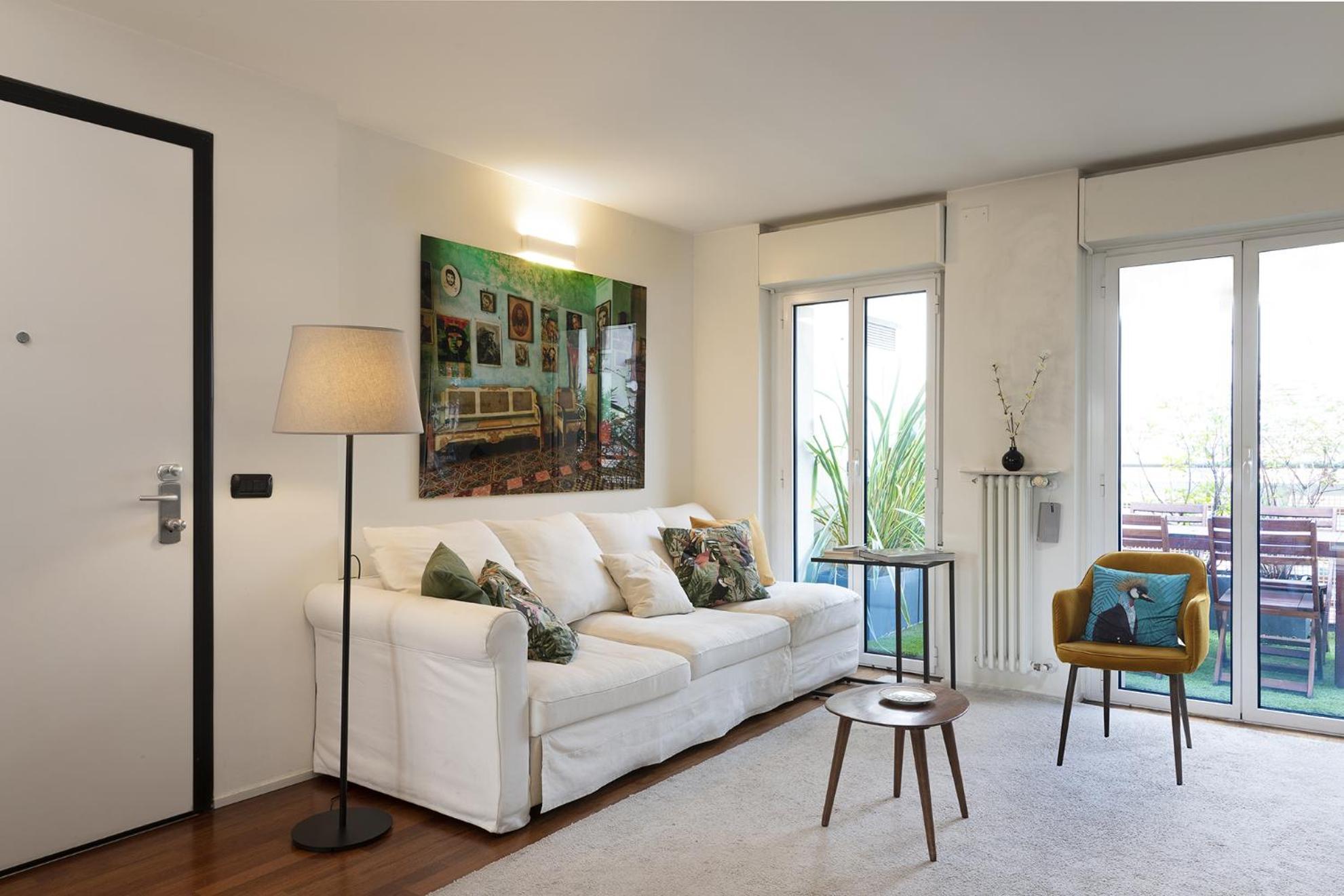 Giresio 41 - Your Penthouse With Rooftop Garden In Milano Navigli - Wifi Dış mekan fotoğraf